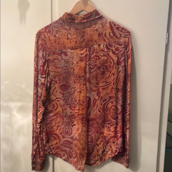 Peruvian Connection sheer gorgeous blouse.   Never worn. - Picture 4 of 5